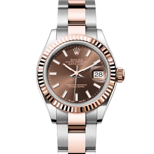 Rolex Datejust 279171 Chocolate Index Oyster