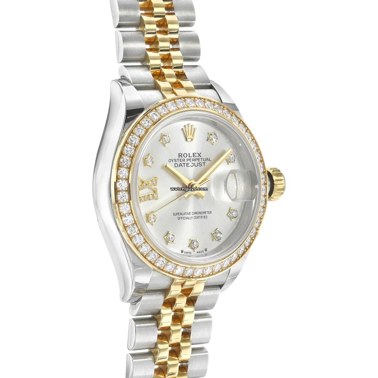Rolex Datejust 279383RBR Silver Diamond Jubilee