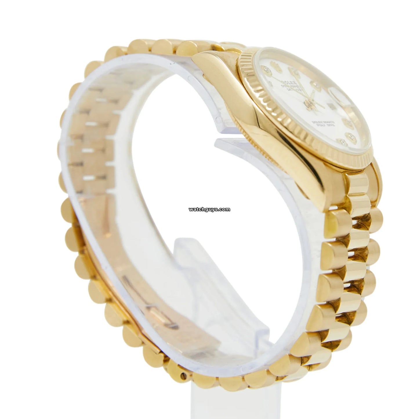 Rolex Datejust 68278 White Diamond President