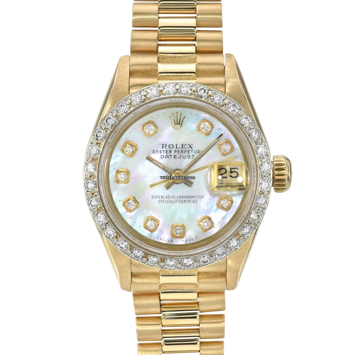 Rolex Datejust 69138 Diamond MOP