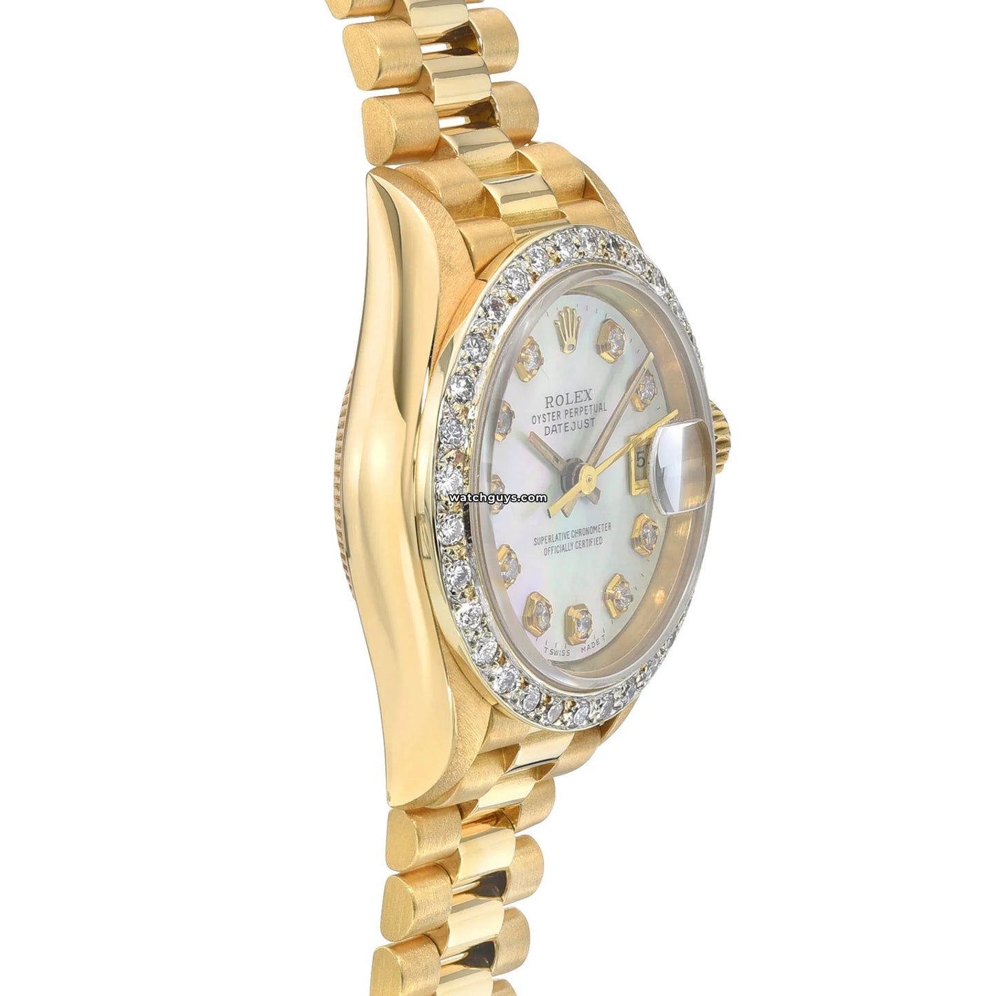 Rolex Datejust 69138 Diamond MOP