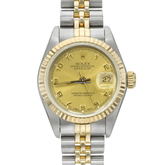 Rolex Datejust 69173 Champagne Arabic
