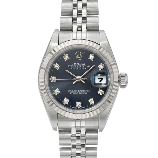 Rolex Datejust 69174 Blue Diamond