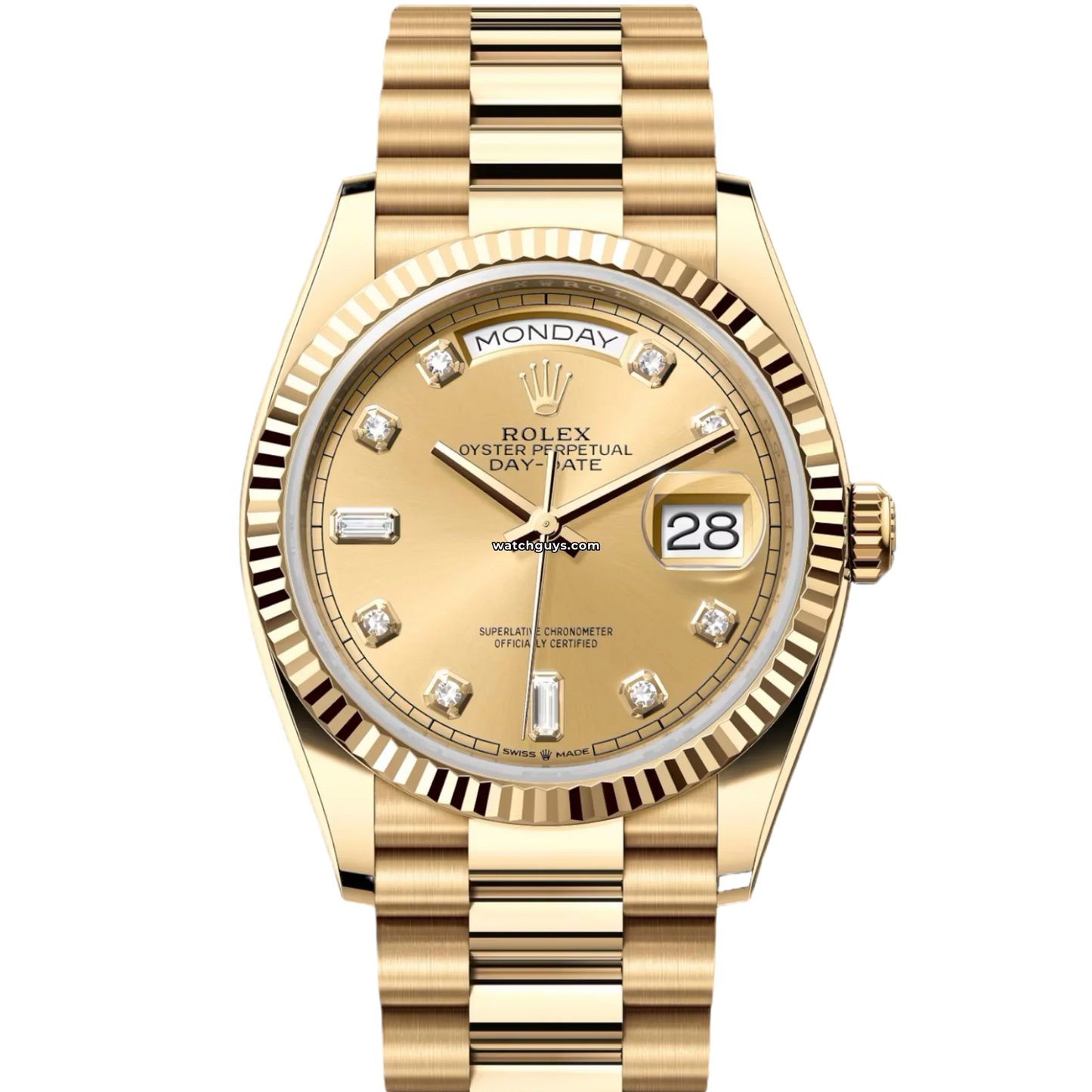 Rolex Day-Date 118238 Champagne Diamond President