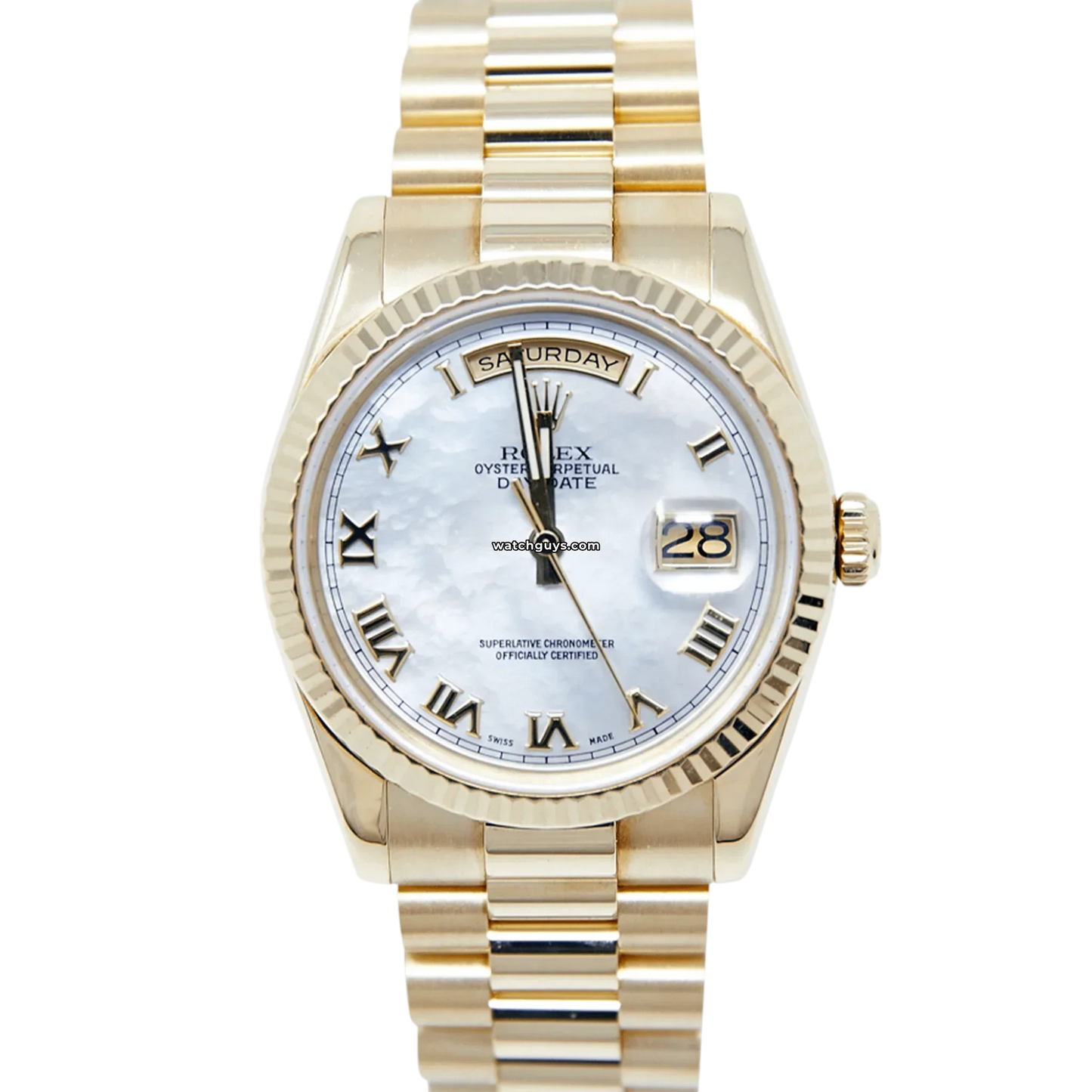 Rolex Day-Date 118238 Mother of Pearl