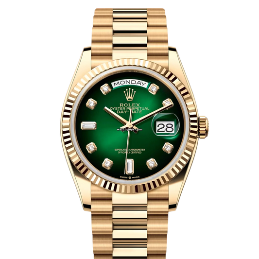 Rolex Day-Date 128238 Green Ombre