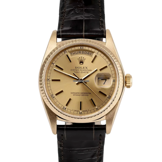 Rolex Day-Date 18038 Champagne Dial