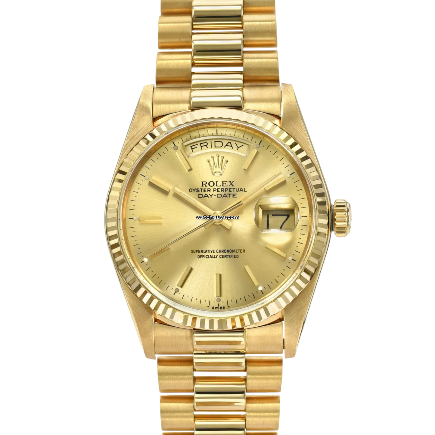 Rolex Day-Date 18038 Champagne