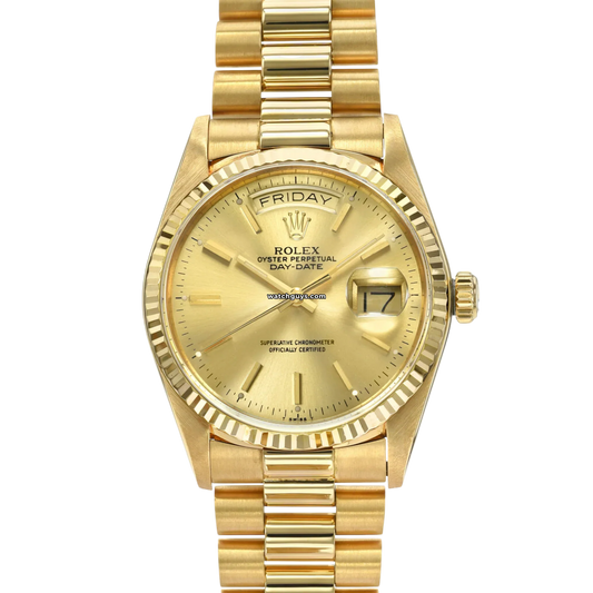 Rolex Day-Date 18038 Champagne