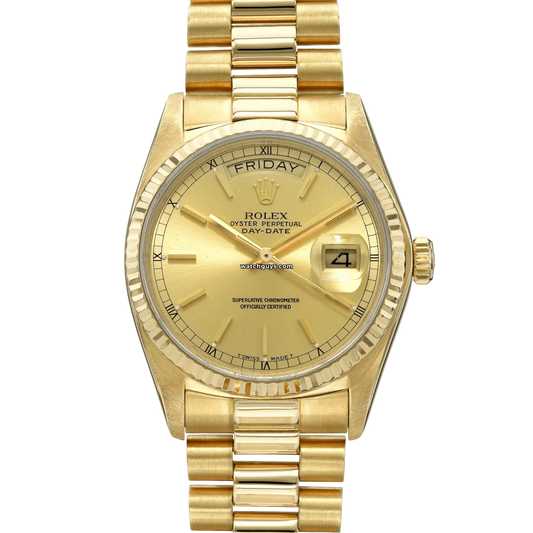 Rolex Day-Date 18038 Champagne