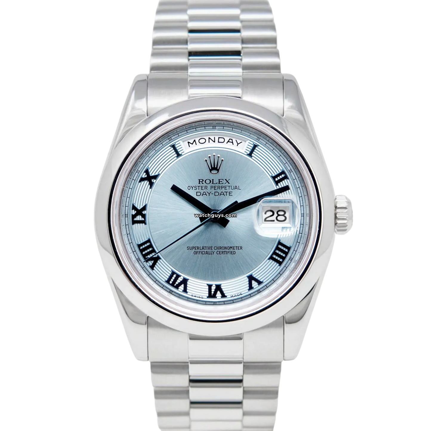 Rolex Day-Date 218206 Ice Blue