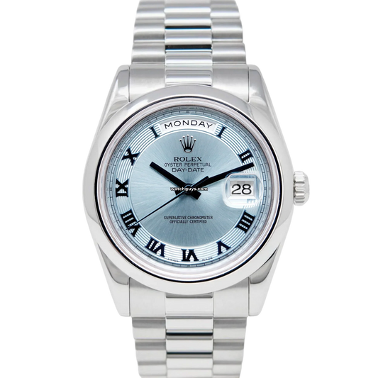 Rolex Day-Date 218206 Ice Blue