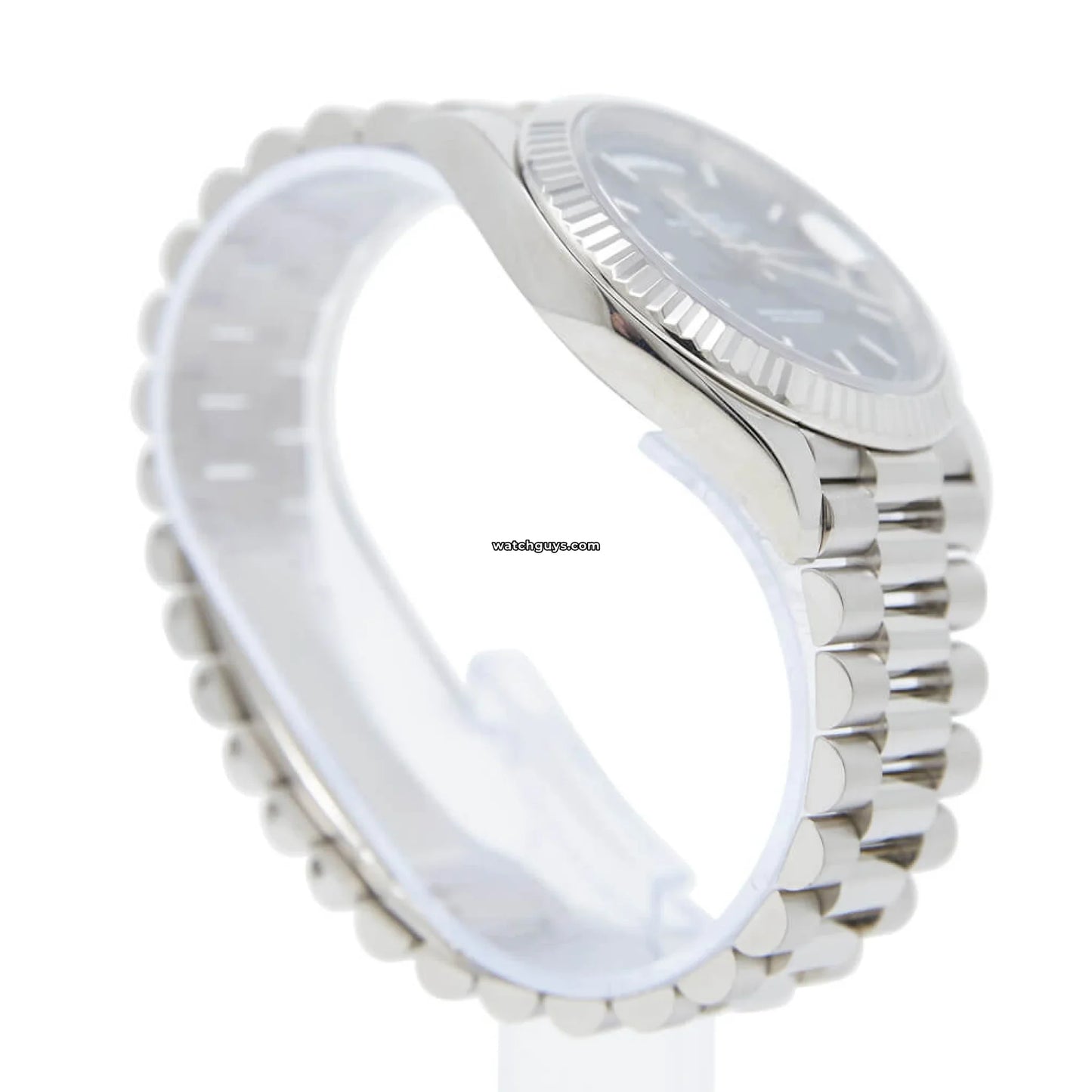Rolex Day-Date 228239 Black 18k White Gold