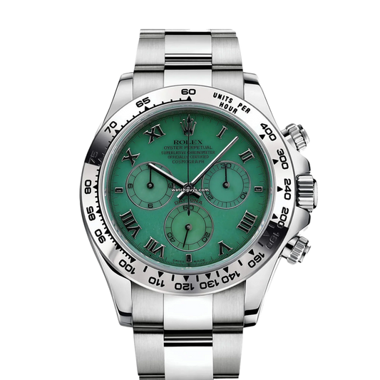 Rolex Daytona 116509 Green Roman