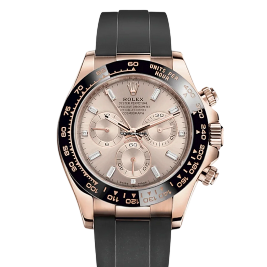 Rolex Daytona 116515LN Sundust Diamond Oysterflex