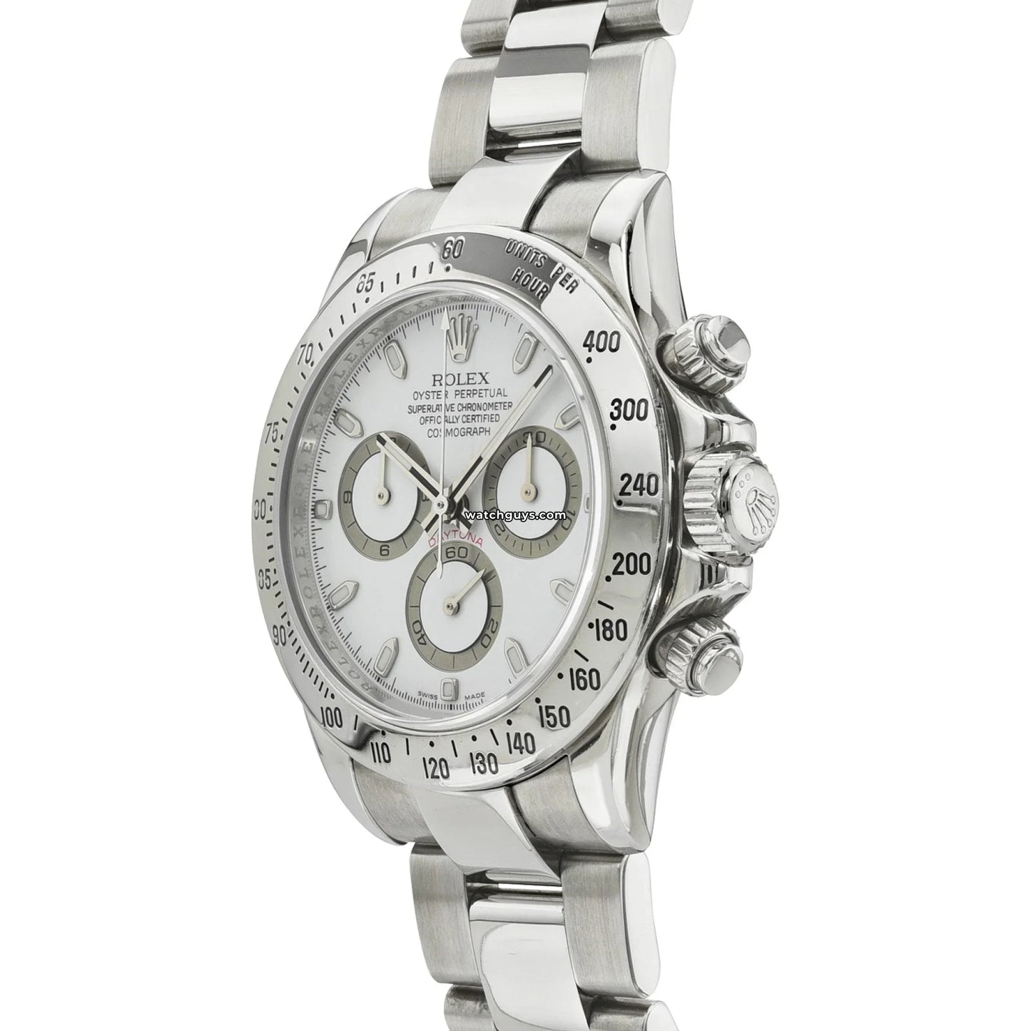 Rolex Daytona 116520 White