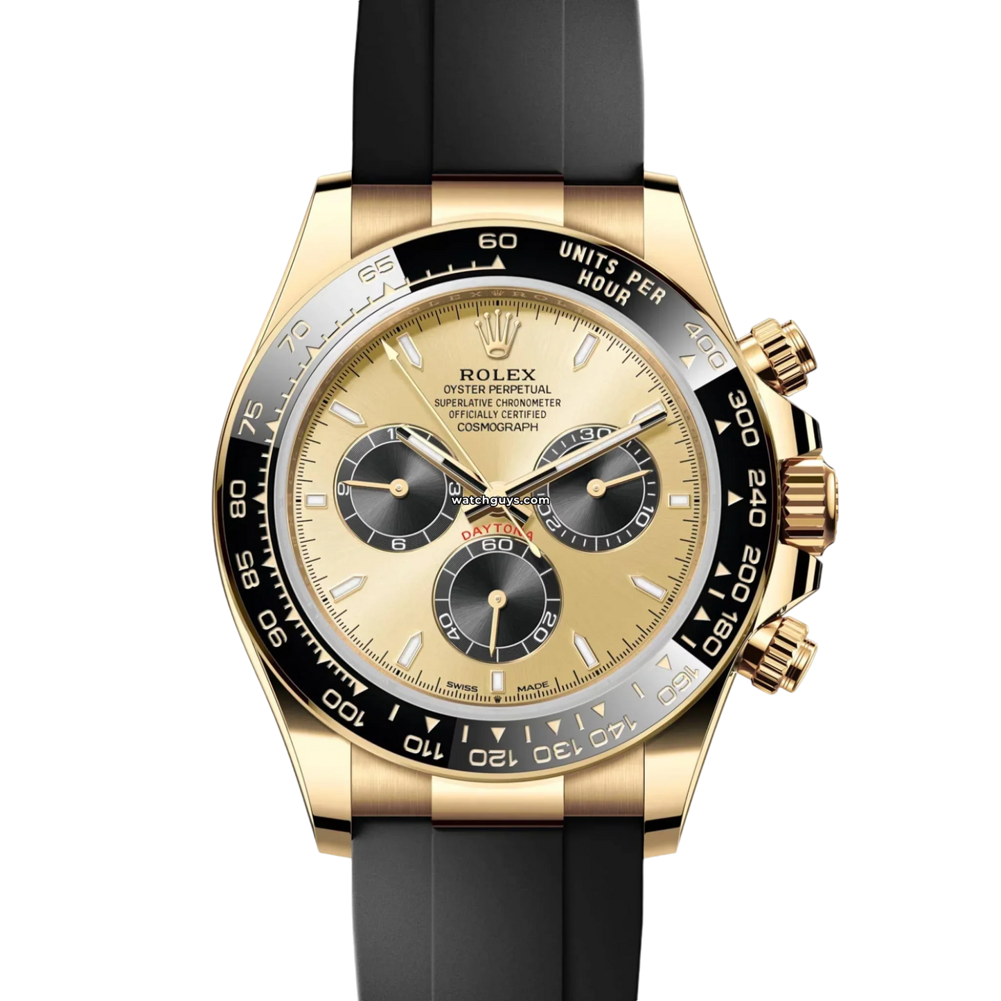 Rolex Daytona 126518LN Oysterflex Yellow Gold
