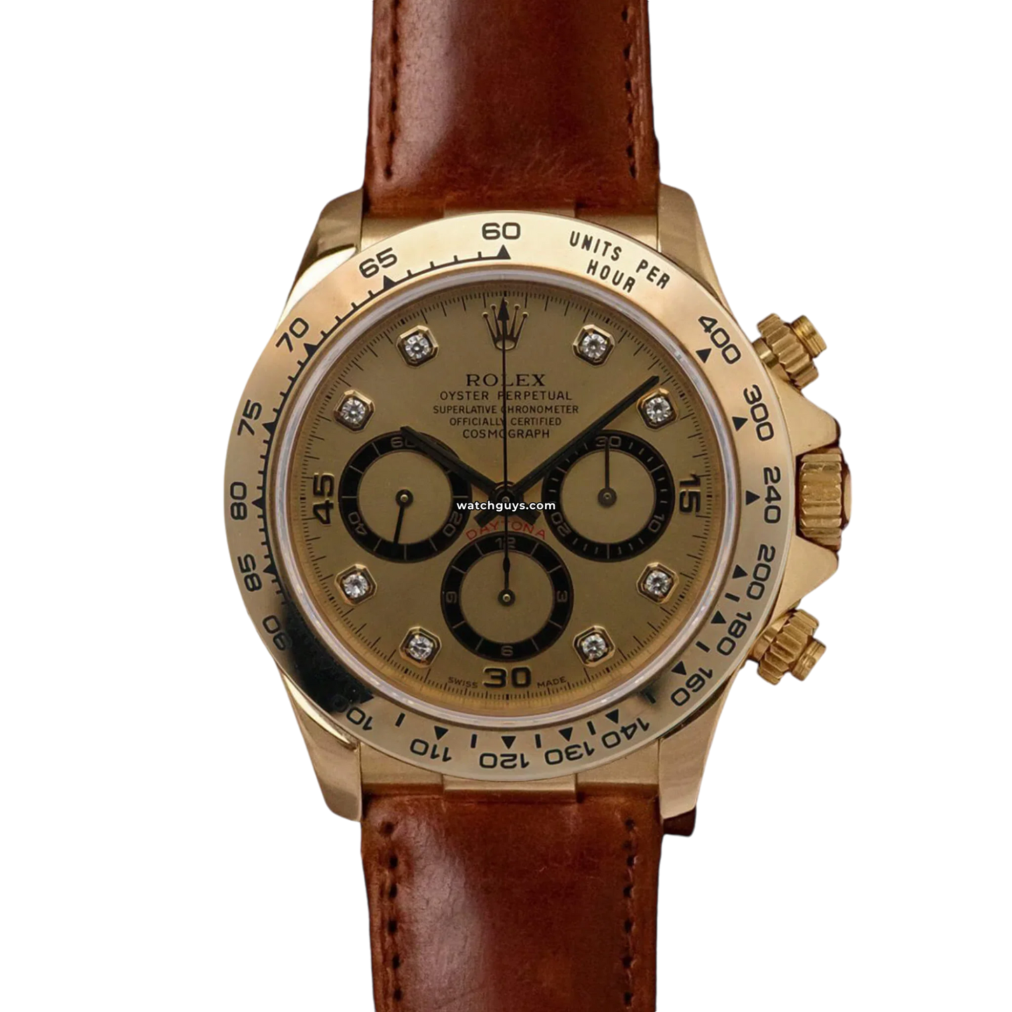 Rolex Daytona 16518 Champagne Diamond