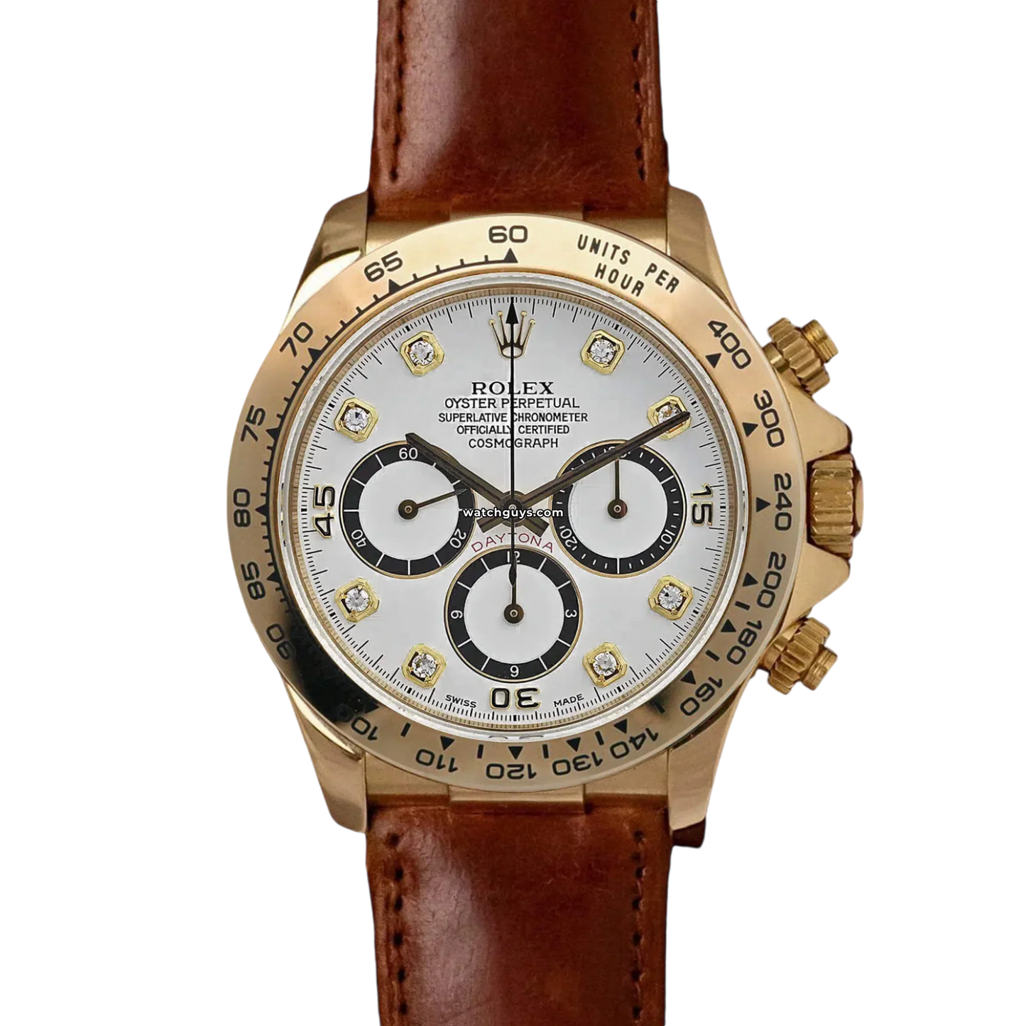 Rolex Daytona 16518 Panda Diamond