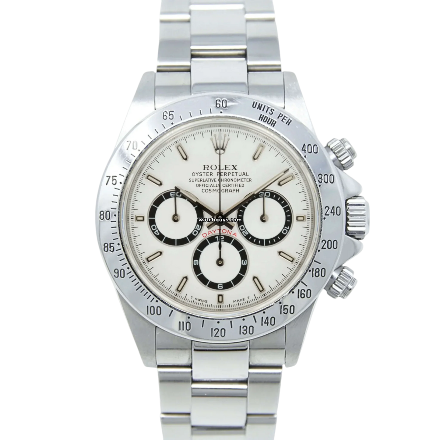Rolex Daytona Zenith 16520 White