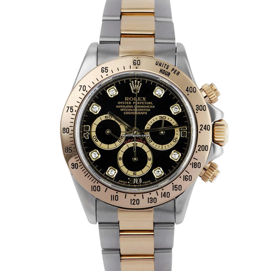 Rolex Daytona Zenith 16523 Black Diamond