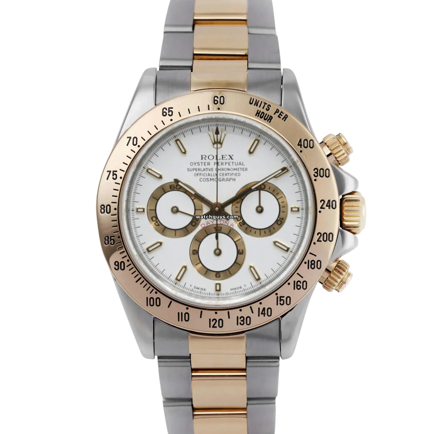 Rolex Daytona Zenith 16523 White