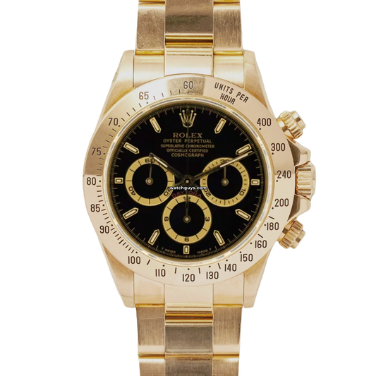 Rolex Daytona Zenith 16528 Black