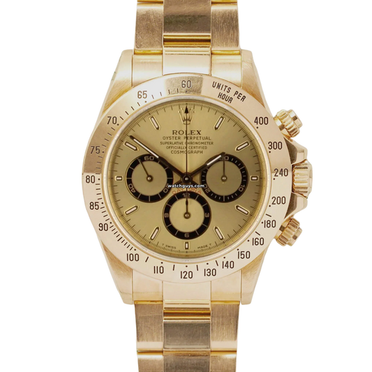 Rolex Daytona Zenith 16528 Champagne