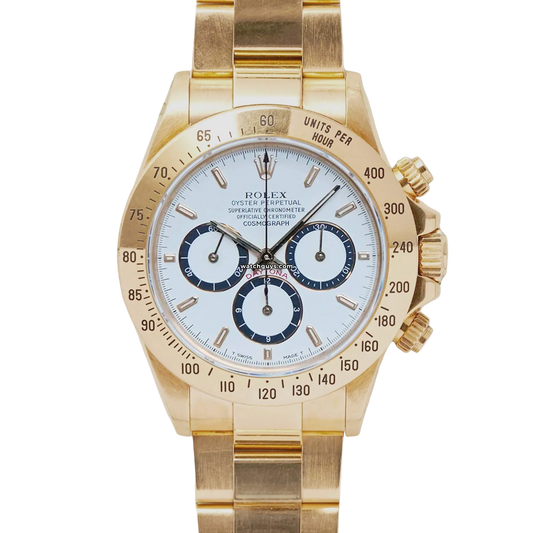 Rolex Daytona Zenith 16528 White Panda
