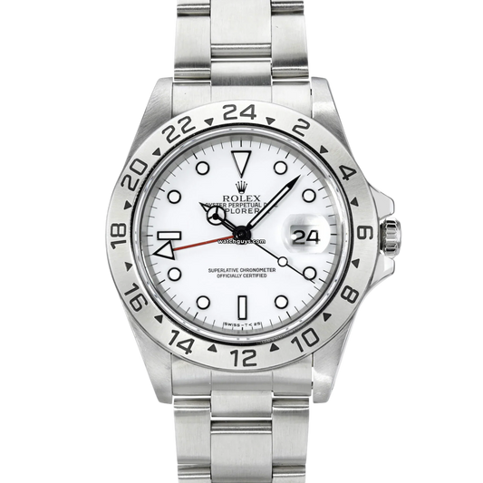 Rolex Explorer II 16570 Polar White