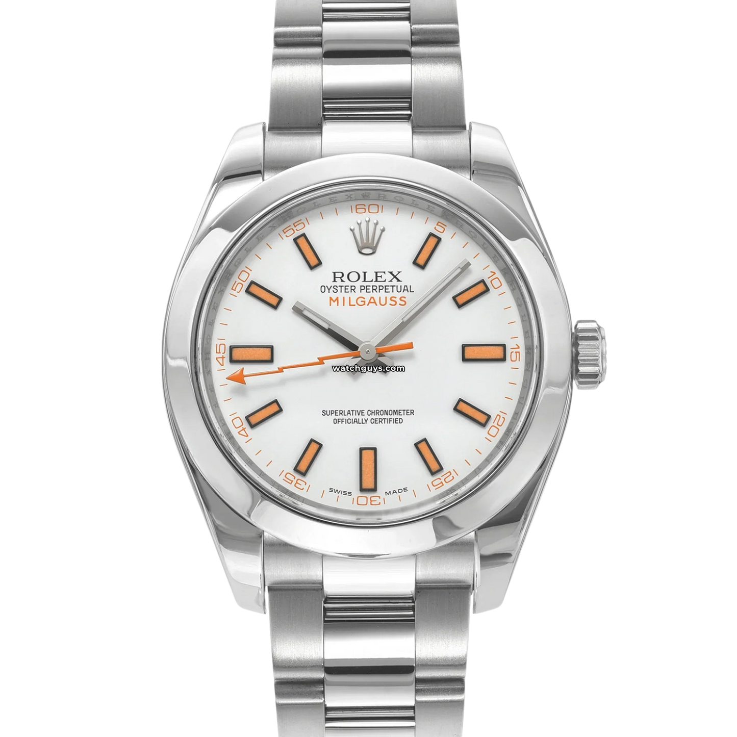 Rolex Milgauss 116400 White