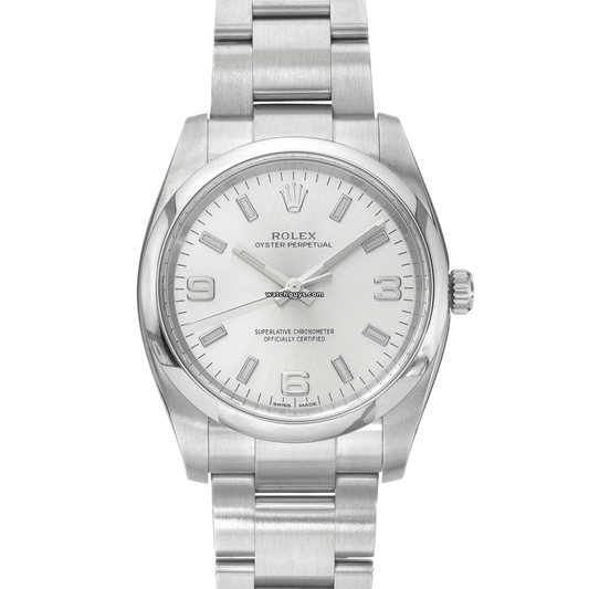 Rolex Oyster Perpetual 114200 Silver