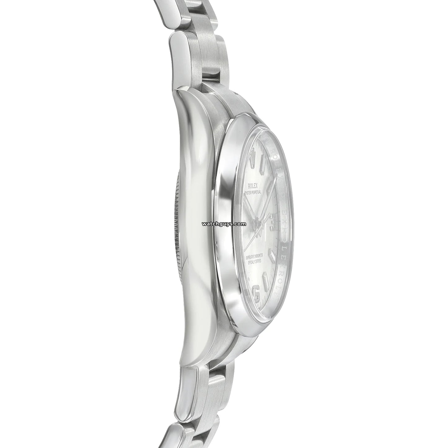 Rolex Oyster Perpetual 114200 Silver
