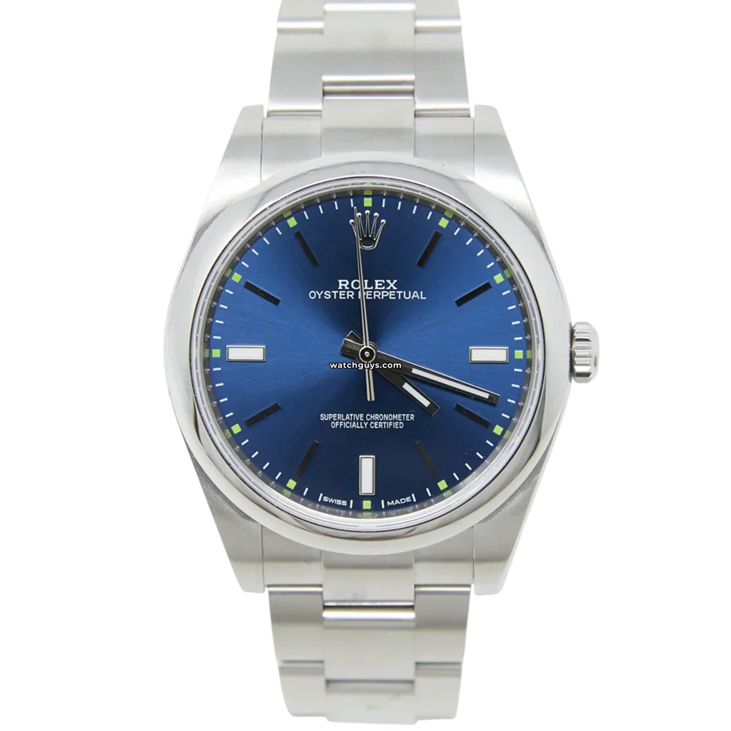 Rolex Oyster Perpetual 114300 Blue