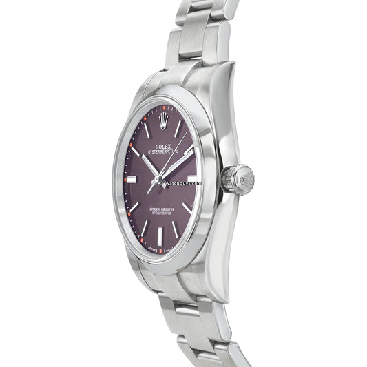 Rolex Oyster Perpetual 114300 Red Grape