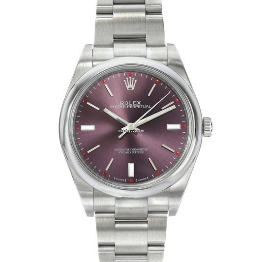 Rolex Oyster Perpetual 114300 Red Grape