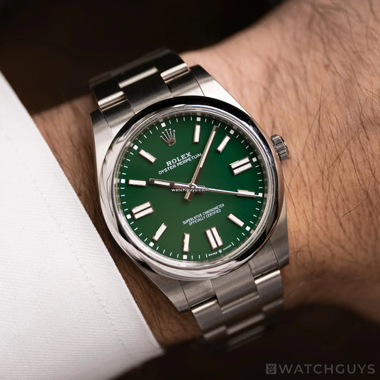 Rolex Oyster Perpetual 124300 Green Index