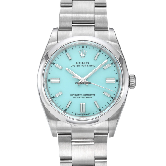 Rolex Oyster Perpetual 126000 Tiffany Blue