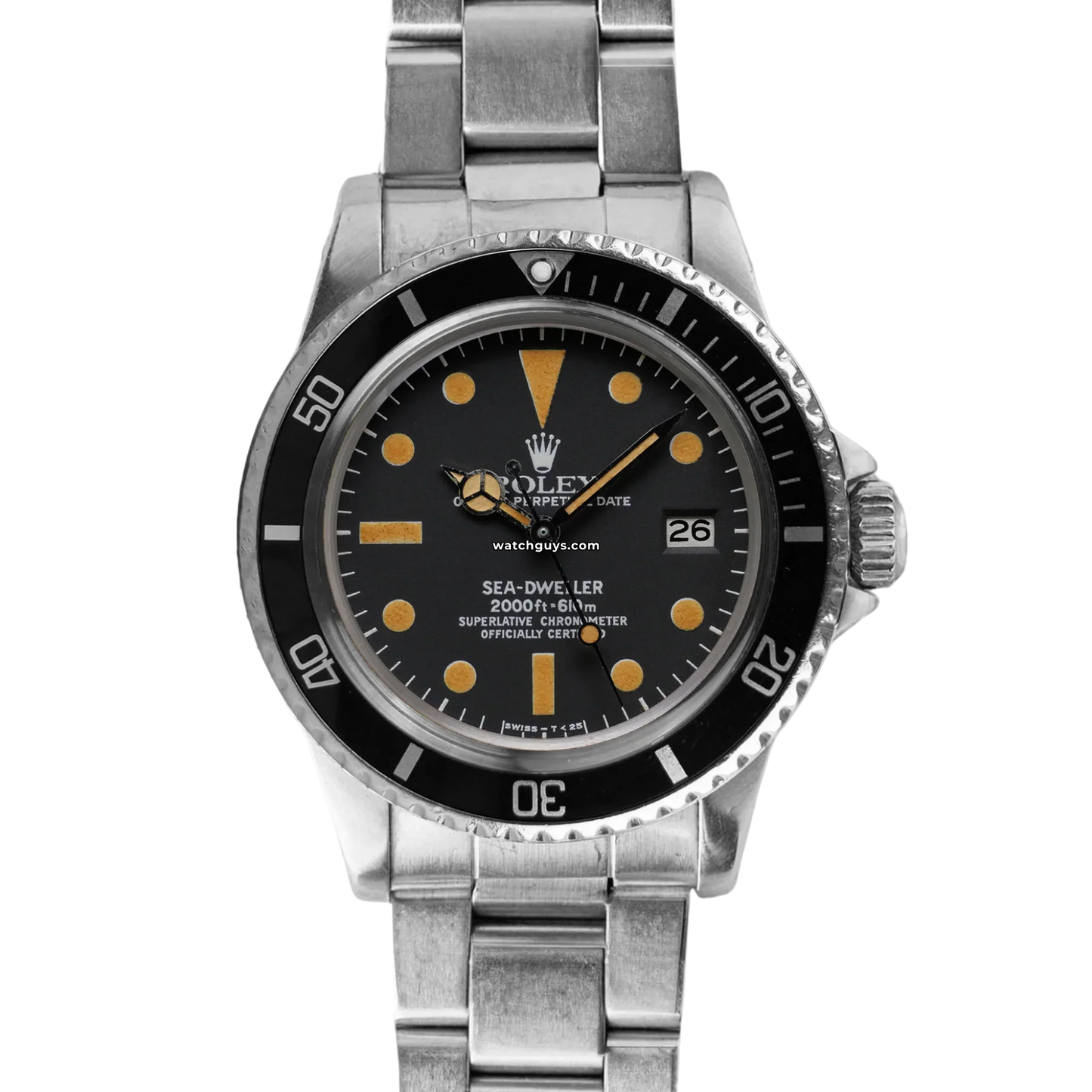 Rolex Sea Dweller Vintage 1665 Black Oyster