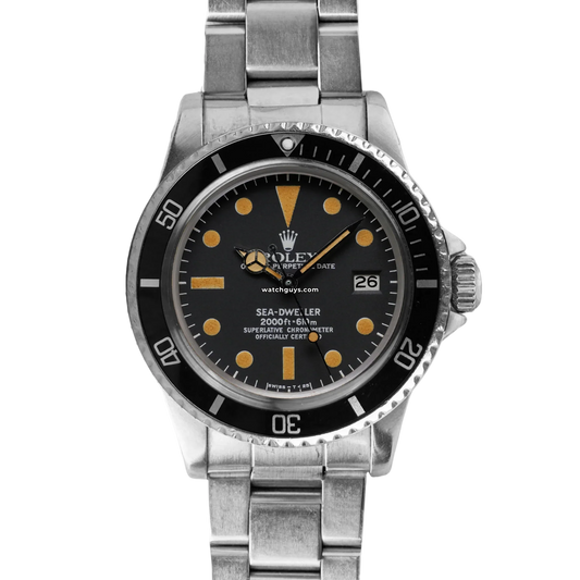 Rolex Sea Dweller Vintage 1665 Black Oyster