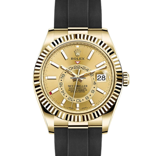 Rolex Sky-Dweller 326238 Champagne Oysterflex