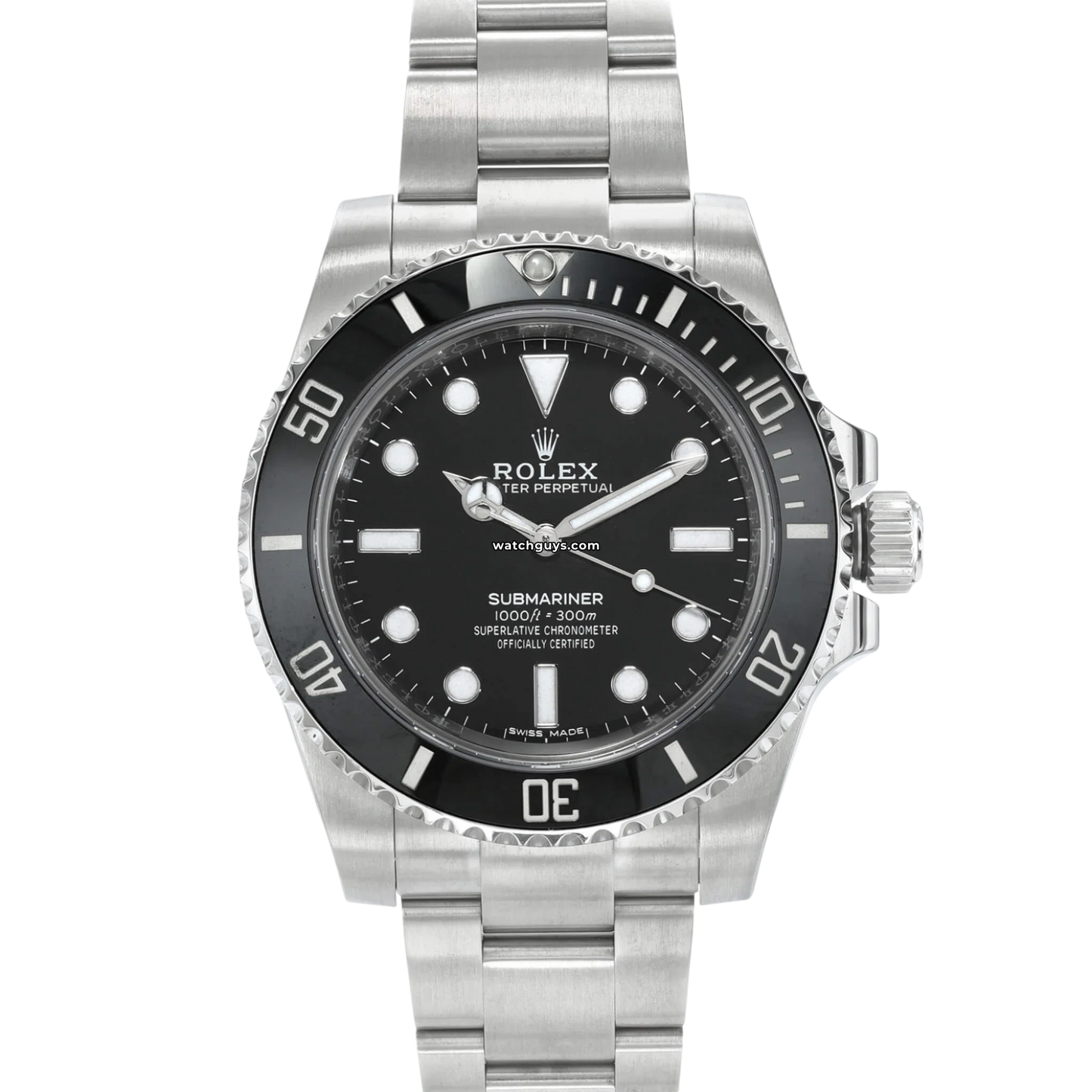 Rolex Submariner 114060 No Date