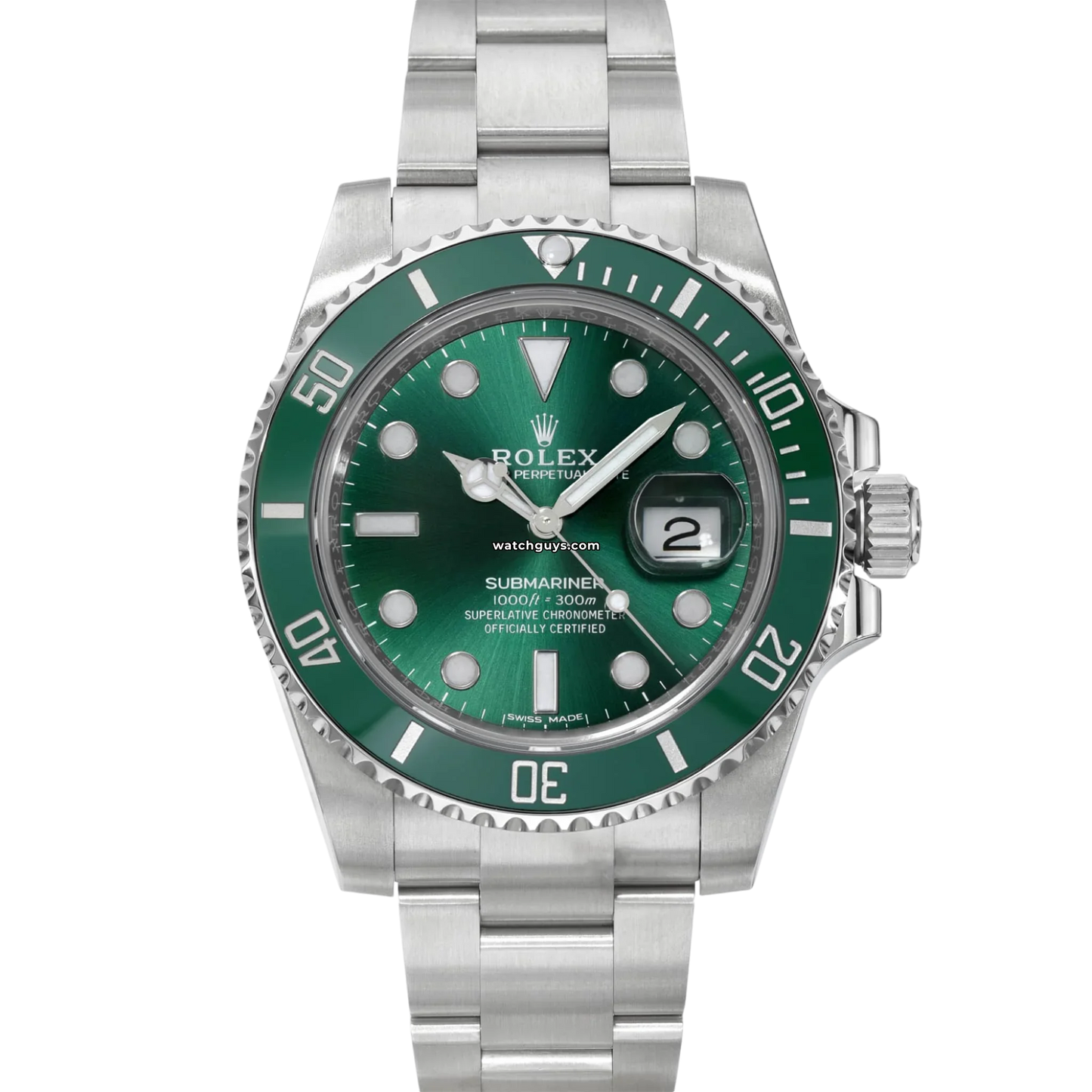 Rolex Submariner 116610LV Hulk
