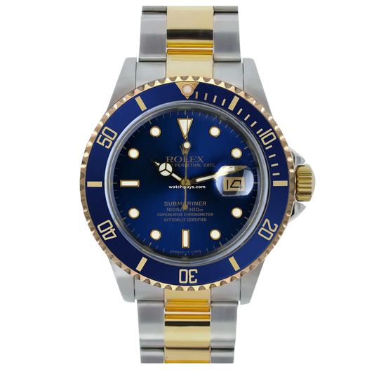 Rolex Submariner 16803 Blue Dial