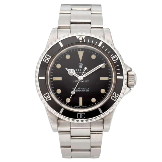 Rolex Submariner 5513 Black