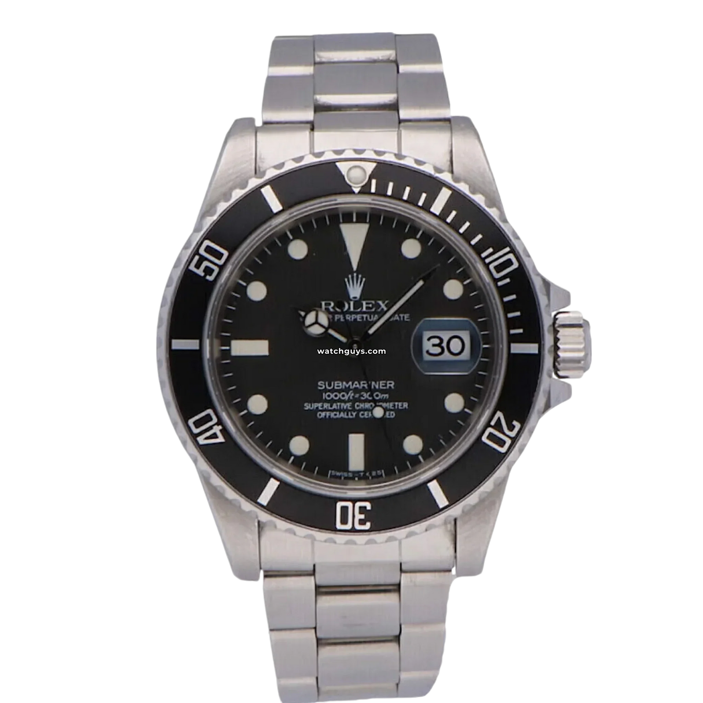 Rolex Submariner Date 16800 Black Dial